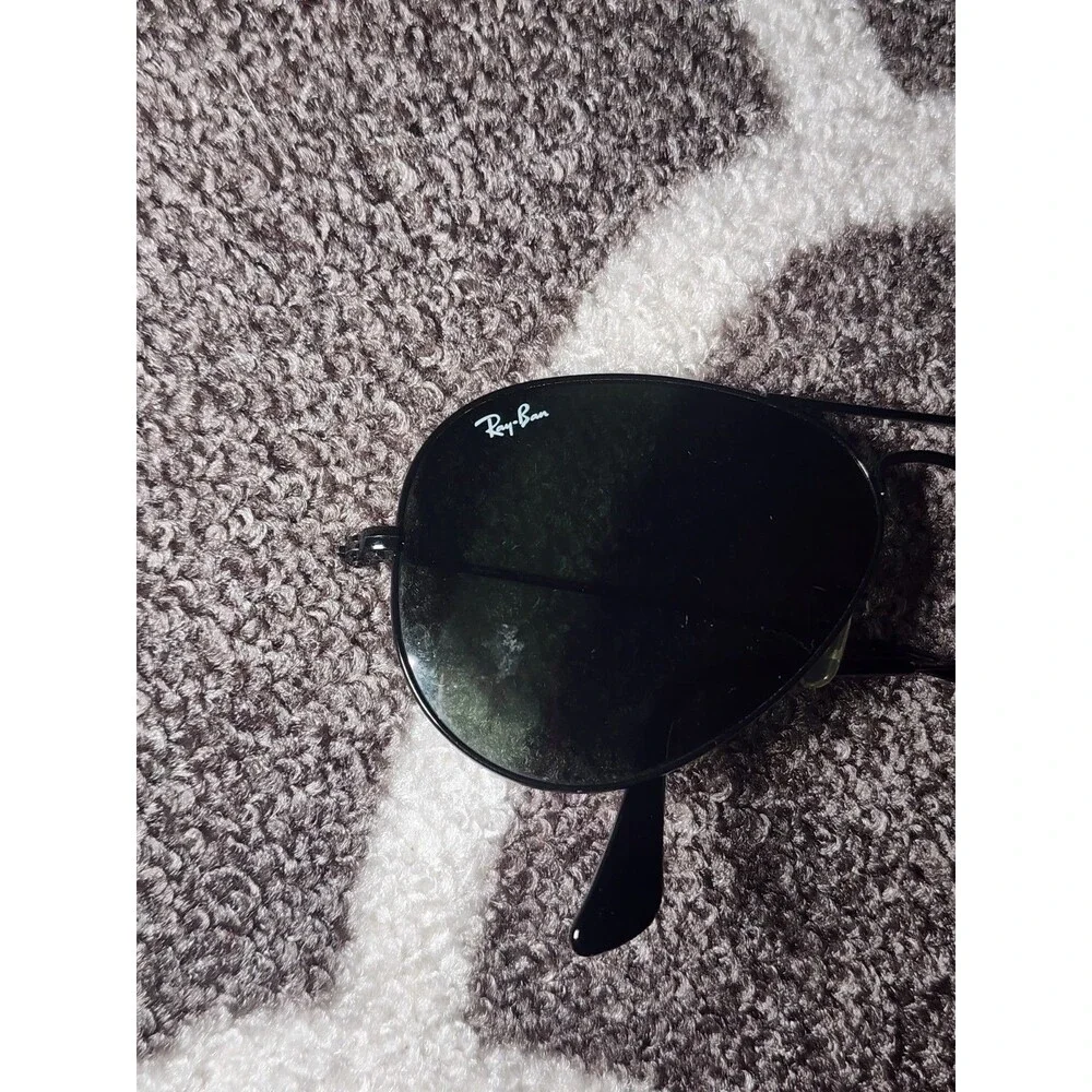 Ray-Ban Aviator Metal Sunglasses RB3025 L2823 58-14 3N Black